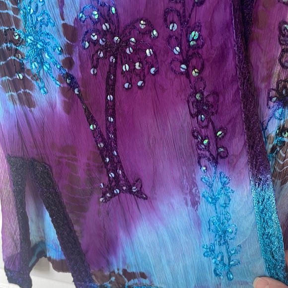 NWT Beach Swim Cover up One Size - Picture 3 of 3